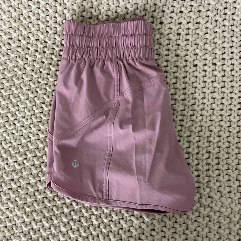 Lululemon Track That Mid Rise Shorts